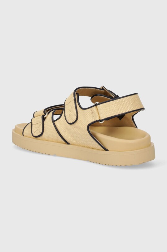Obuwie Tommy Hilfiger sandały RAFIA SPORTY SANDAL FW0FW07896 beżowy