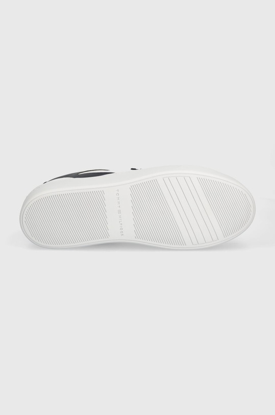 Шкіряні кросівки Tommy Hilfiger TH PLATFORM COURT SNEAKER FW0FW07910 білий