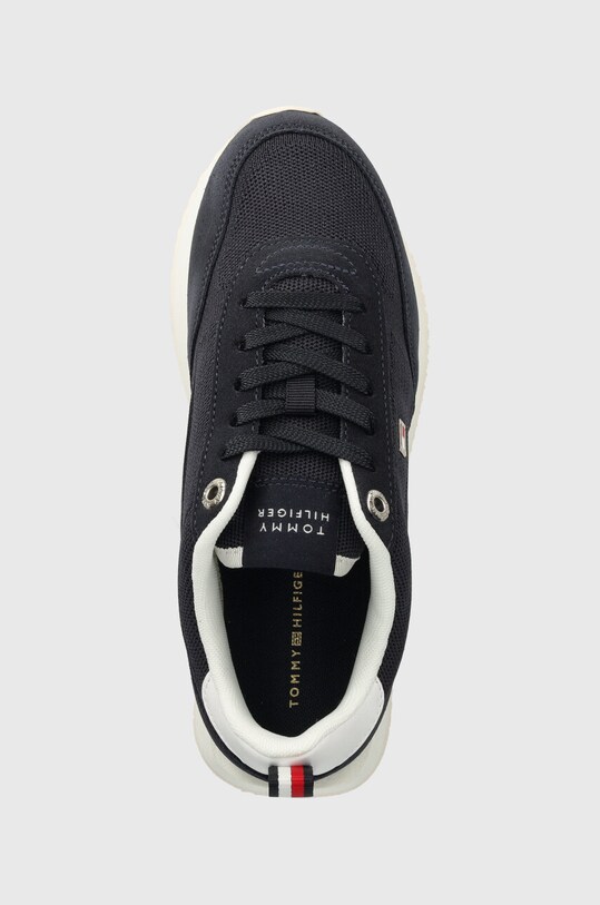 Tommy Hilfiger sneakers FLAG KNIT RUNNER bleumarin FW0FW07916