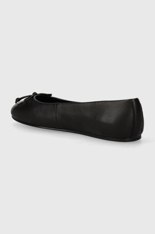 Boty Kožené baleríny Tommy Hilfiger ESSENTIAL CHIC BALLERINA FW0FW08059 černá
