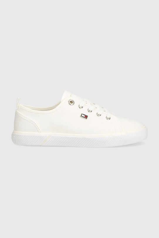 Кеди Tommy Hilfiger VULC CANVAS SNEAKER FW0FW08063 білий SS24