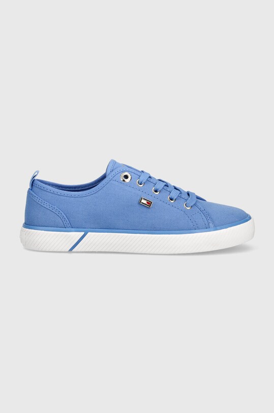 Tommy Hilfiger scarpe da ginnastica VULC CANVAS SNEAKER FW0FW08063 blu SS24