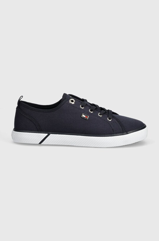 Tenisky Tommy Hilfiger VULC CANVAS SNEAKER FW0FW08063 námořnická modř SS24