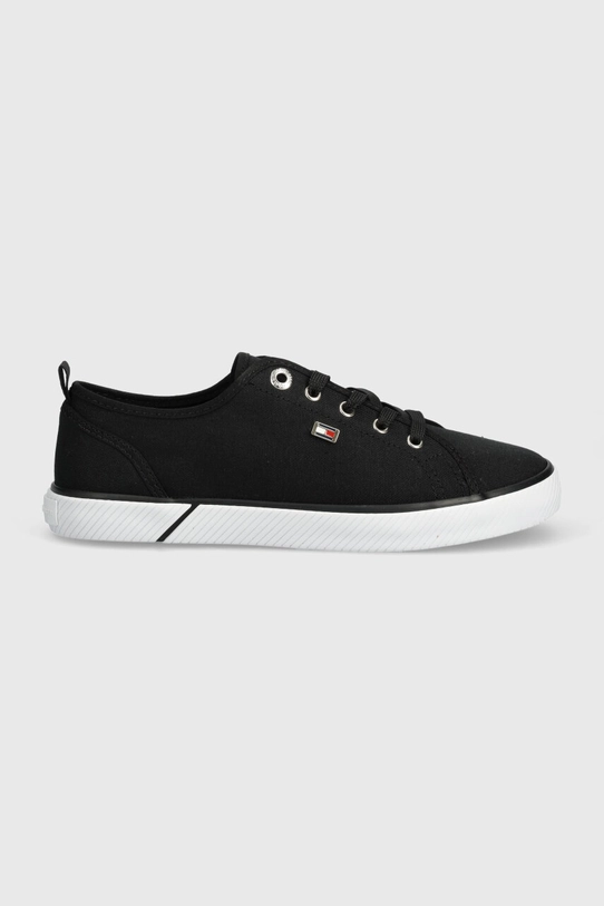 Tommy Hilfiger tenisówki VULC CANVAS SNEAKER FW0FW08063 czarny SS24