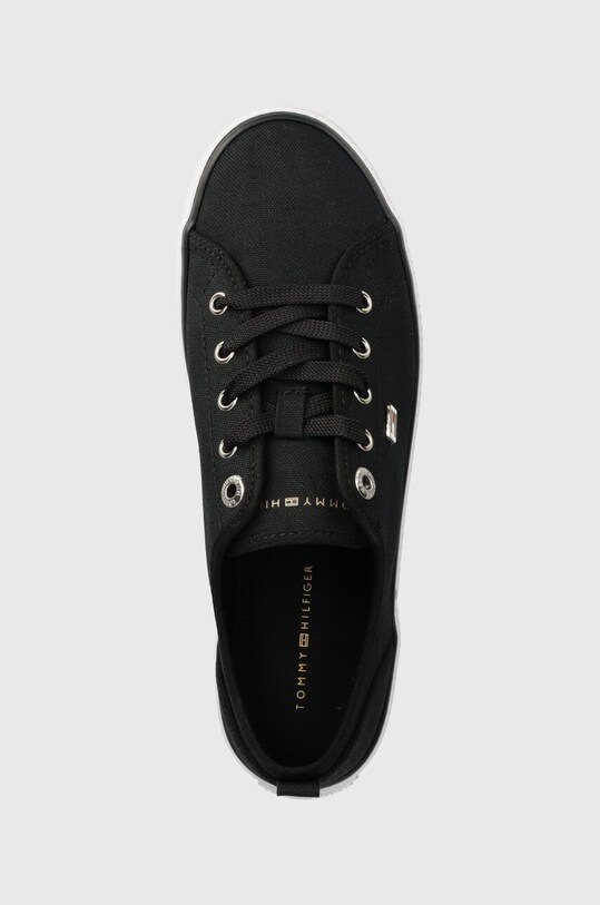 Кеди Tommy Hilfiger VULC CANVAS SNEAKER чорний FW0FW08063