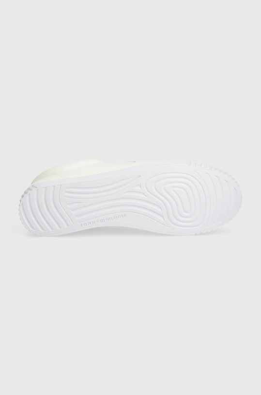 Αθλητικά Tommy Hilfiger FLAG LACE UP SNEAKER KNIT FW0FW08074 λευκό
