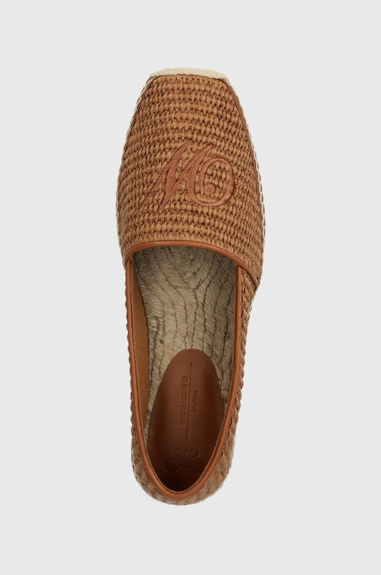 Weekend Max Mara espadryle Sella brązowy 2415521095670.SIENA