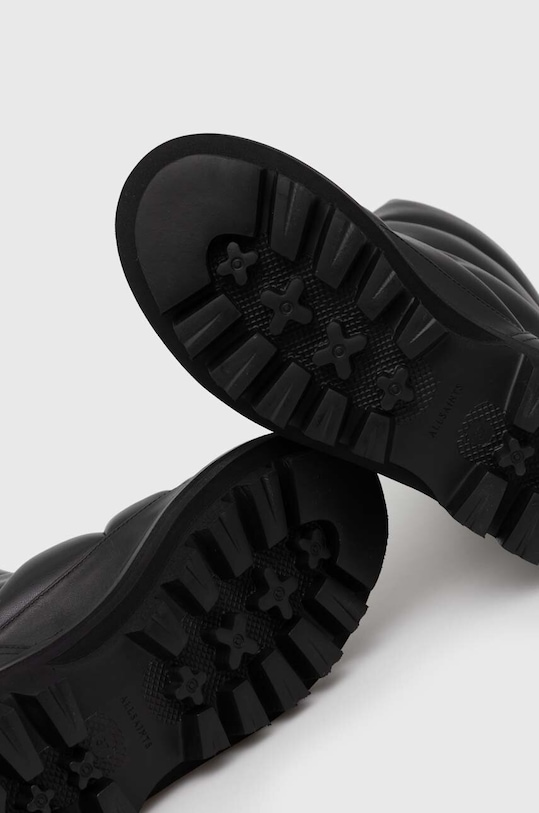 AllSaints śniegowce skórzane Alba Alpine WF598Z czarny