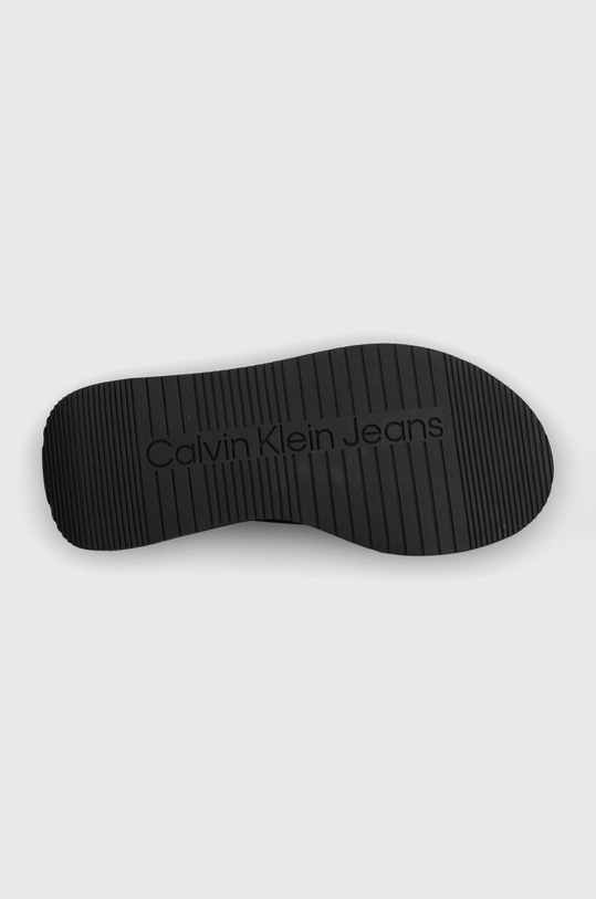 Calvin Klein Jeans sandale SLING KNIT SANDAL MG UC YW0YW01346 negru