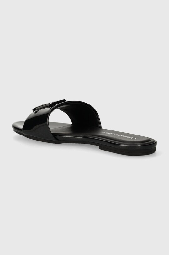 Obuv Šľapky Calvin Klein Jeans FLAT SANDAL SLIDE MG MET YW0YW01348 čierna
