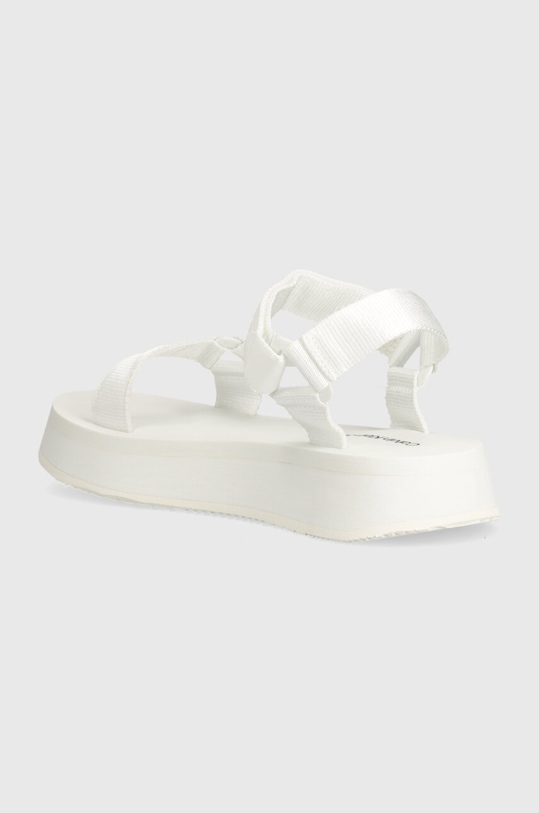 Obuv Sandále Calvin Klein Jeans SANDAL VELCRO WEBBING DC YW0YW01353 biela