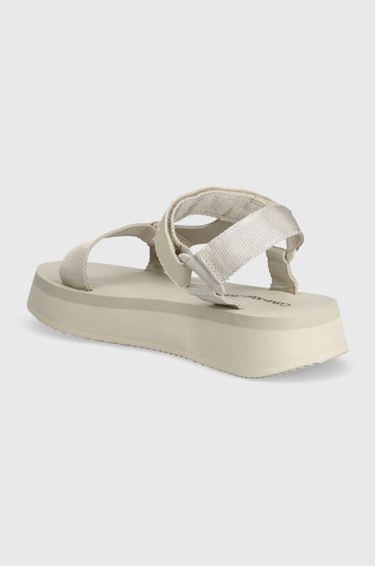 Obuv Sandále Calvin Klein Jeans SANDAL VELCRO WEBBING DC YW0YW01353 béžová