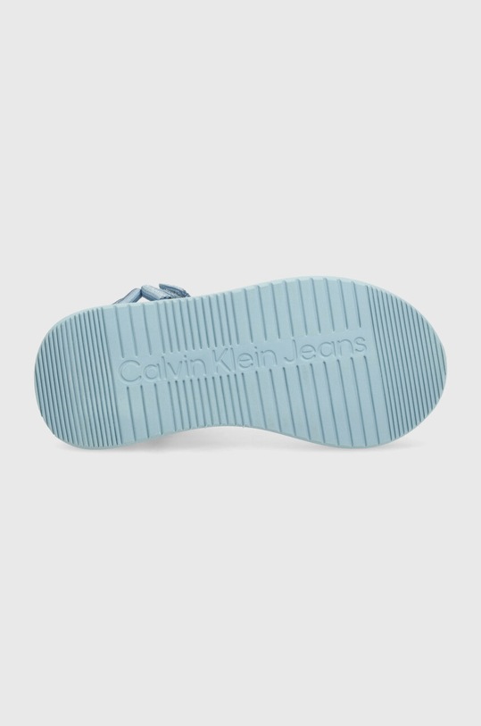 Calvin Klein Jeans sandały SANDAL VELCRO WEBBING DC YW0YW01353 niebieski