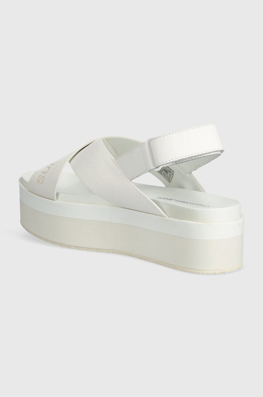 Παπούτσια Σανδάλια Calvin Klein Jeans FLATFORM SANDAL SLING IN MR FLATFORM SANDAL SLING IN MR YW0YW01362 λευκό
