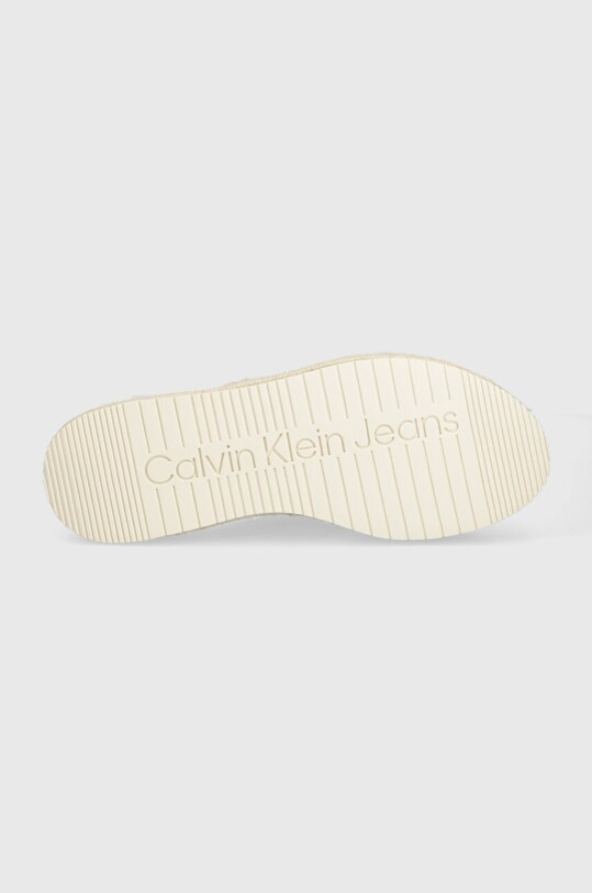 Шлепанцы Calvin Klein Jeans SPORTY WEDGE ROPE SANDAL MR YW0YW01364 белый
