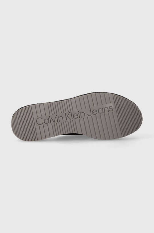 Чехли Calvin Klein Jeans SPORTY WEDGE ROPE SANDAL MR YW0YW01364 черен