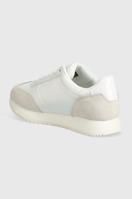 Boty Tenisky Calvin Klein Jeans RUNNER LOW LACE MIX IN DC YW0YW01367 bílá