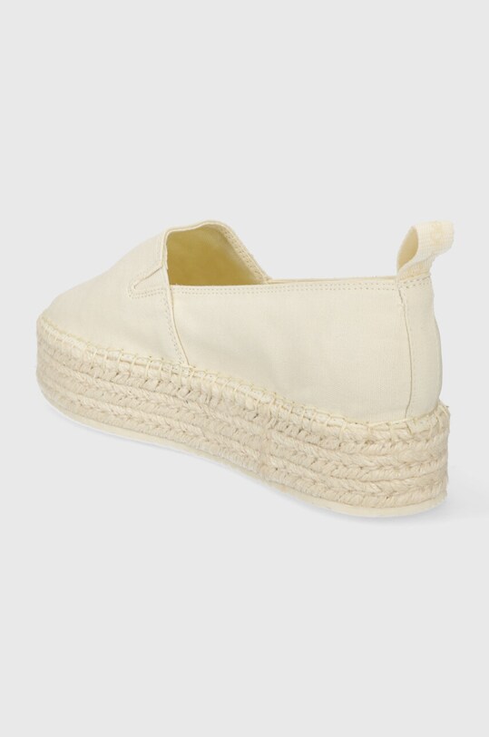 Obuv Espadrilky Calvin Klein Jeans PLATFORM ESPADRILLE ML BTW YW0YW01378 béžová