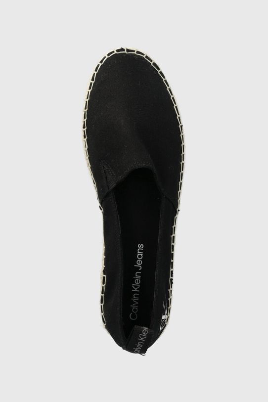Espadrile Calvin Klein Jeans PLATFORM ESPADRILLE ML BTW crna YW0YW01378