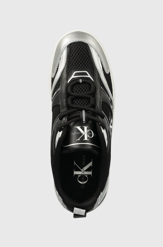 Calvin Klein Jeans sneakersy BASKET CUPSOLE LOW MIX ML MR czarny YW0YW01386