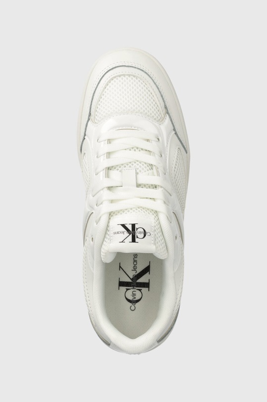 Calvin Klein Jeans sneakersy BASKET CUPSOLE LOW MIX IN MET biały YW0YW01387