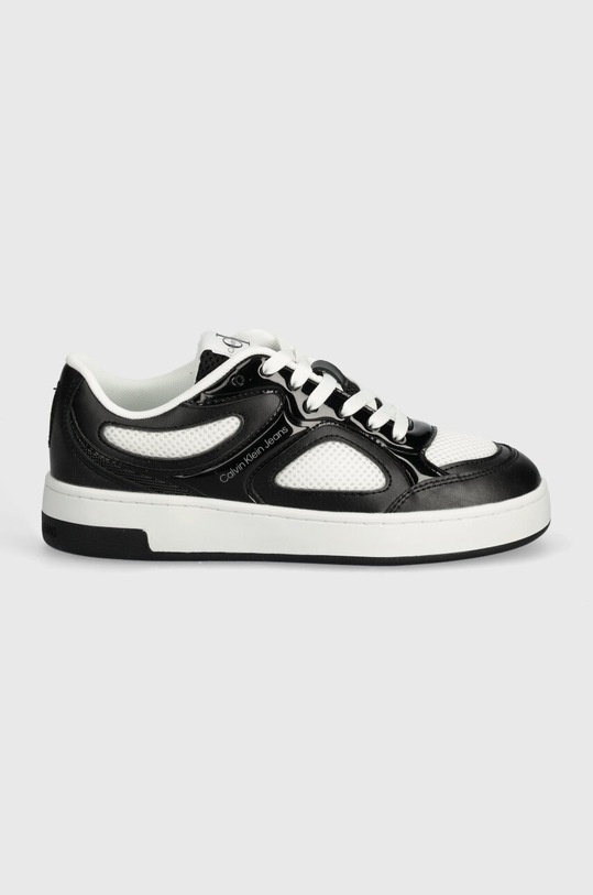 Tenisice Calvin Klein Jeans BASKET CUPSOLE LOW MIX IN MET YW0YW01387 crna SS24