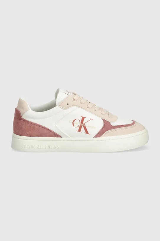 Sneakers boty Calvin Klein Jeans CLASSIC CUPSOLE LOW MIX ML BTW YW0YW01390 růžová SS24