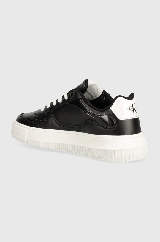 Обувь Кожаные кроссовки Calvin Klein Jeans CHUNKY CUPSOLE YW0YW01410 чёрный