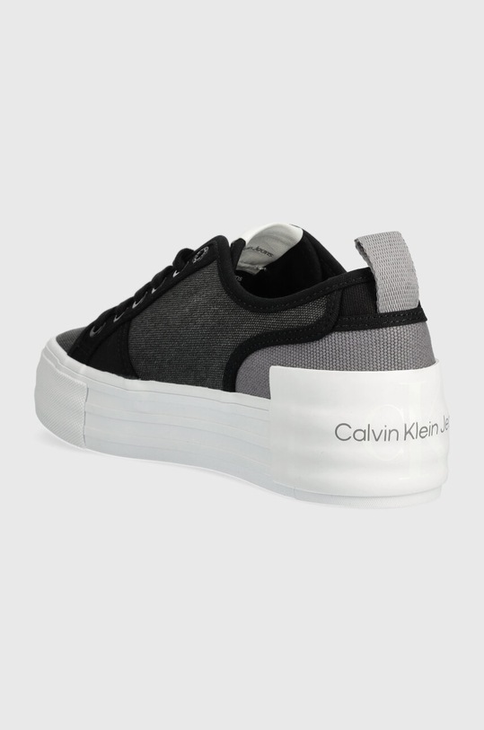 Obuwie Calvin Klein Jeans tenisówki BOLD VULC FLATF LOW CS ML BTW YW0YW01412 czarny