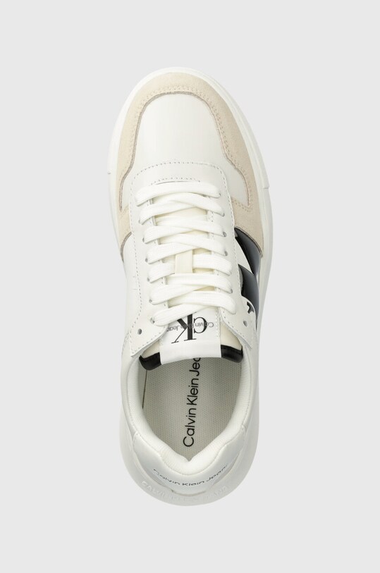 Αθλητικά Calvin Klein Jeans CHUNKY CUPSOLE LOW MIX NBS DC CHUNKY CUPSOLE LOW MIX NBS DC μπεζ YW0YW01415