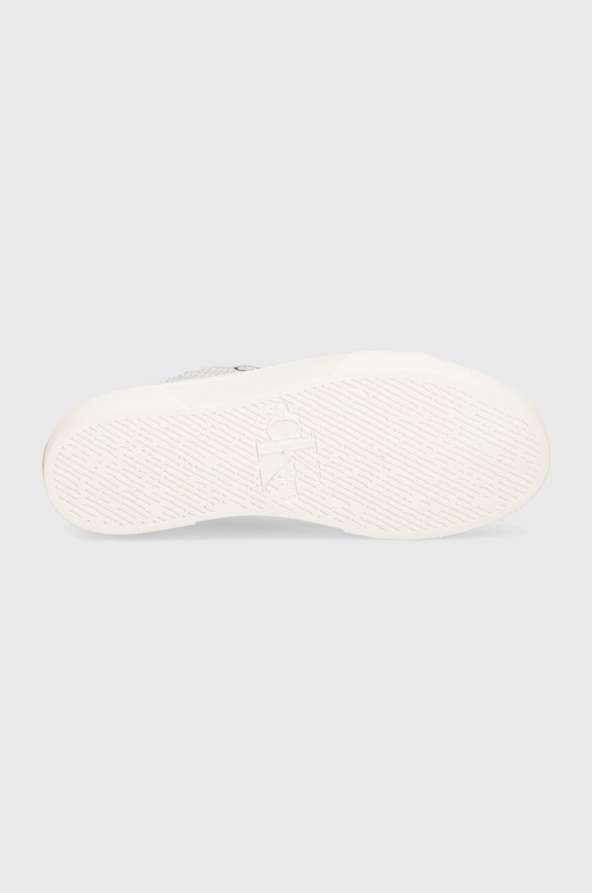 Tenisky Calvin Klein Jeans FLATFORM+ CUPSOLE LOW LACE CS MR YW0YW01420 bílá