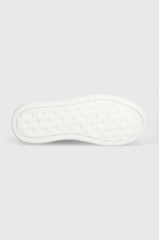 Tenisky Calvin Klein Jeans CHUNKY CUPSOLE LOW LACE MG DC YW0YW01429 stříbrná