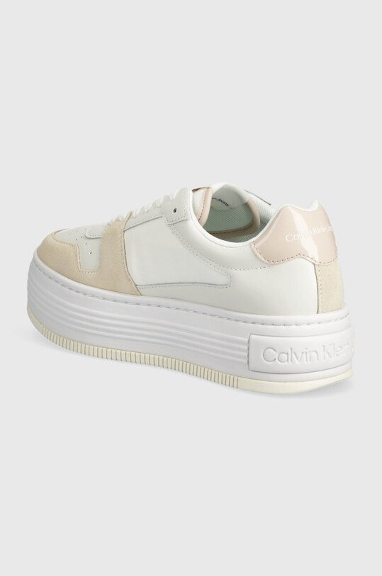 Взуття Кросівки Calvin Klein Jeans BOLD PLATF LOW LACE MIX NBS DC YW0YW01432 бежевий