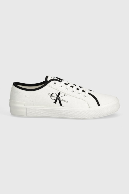 Calvin Klein Jeans tenisówki SKATER VULCANIZED LOW CS ML MR YW0YW01453 biały SS24