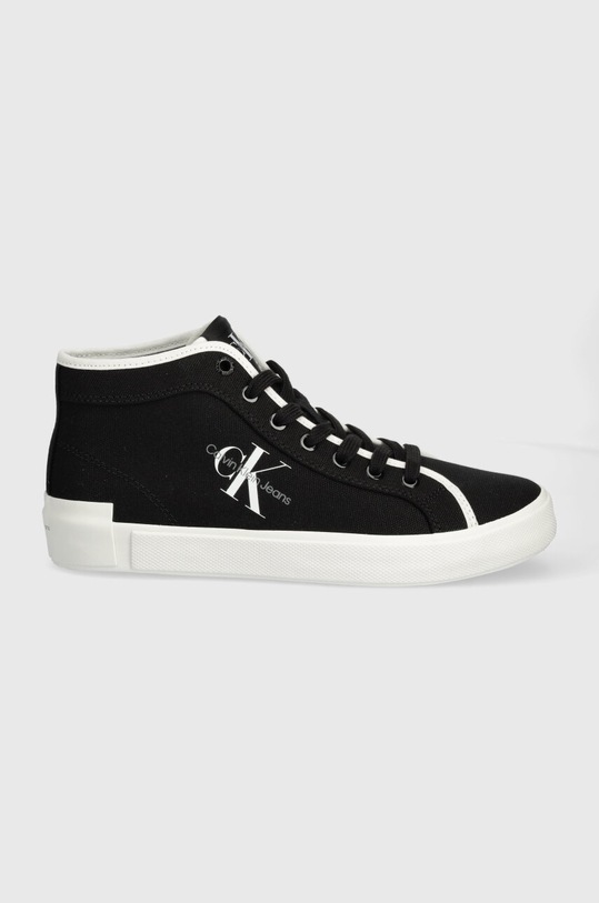 Calvin Klein Jeans trampki SKATER VULCANIZED HIGH CS ML MR YW0YW01454 czarny SS24