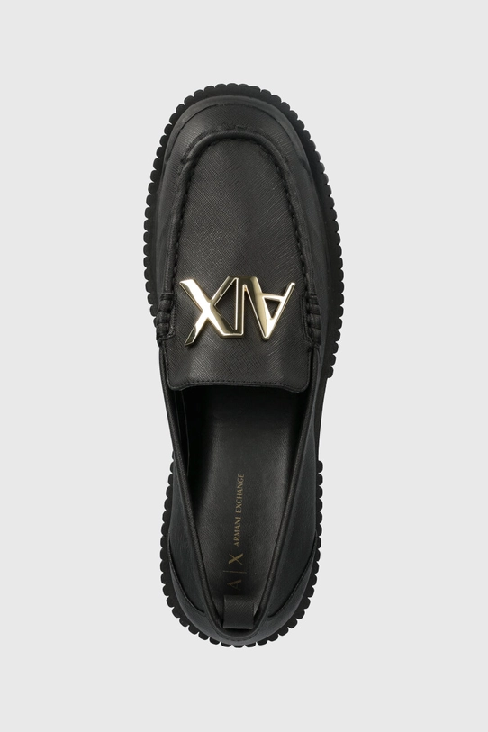 Armani Exchange mocasini negru XDA002.XV847.00002