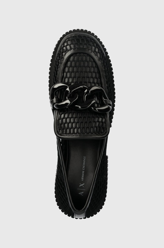 Armani Exchange mokasyny czarny XDA004.XV848.00002