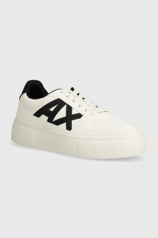 Tenisky Armani Exchange přírodní kůže béžová XDX147.XV830.T052