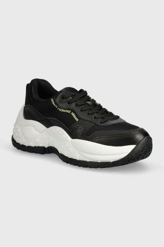 Маратонки Armani Exchange изкуствена кожа черен XDX158.XV839.00002
