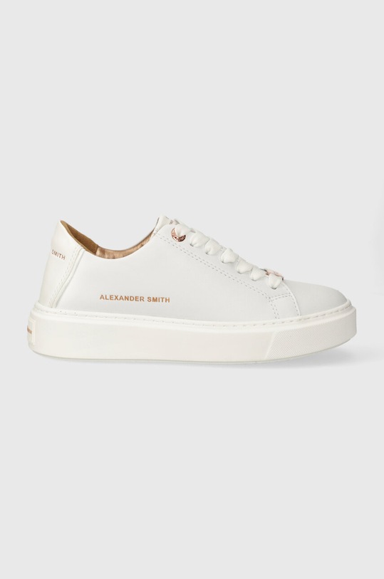 Alexander Smith sneakers London piele alb ALAZLDW8012TWT
