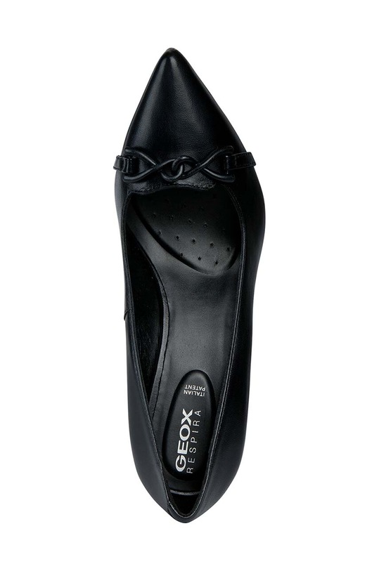 Geox szpilki skórzane D FAVIOLA A D358UA.000TU.C9999 czarny