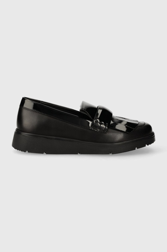 Geox mokasyny D ARLARA A platforma czarny D36LCA.0Y3HH.C9999