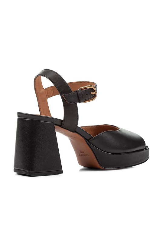 Obuwie Geox sandały skórzane D SOLEDEA A D36RHA.00043.C9999 czarny