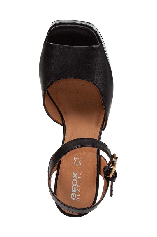 Geox sandały skórzane D SOLEDEA A D36RHA.00043.C9999 czarny