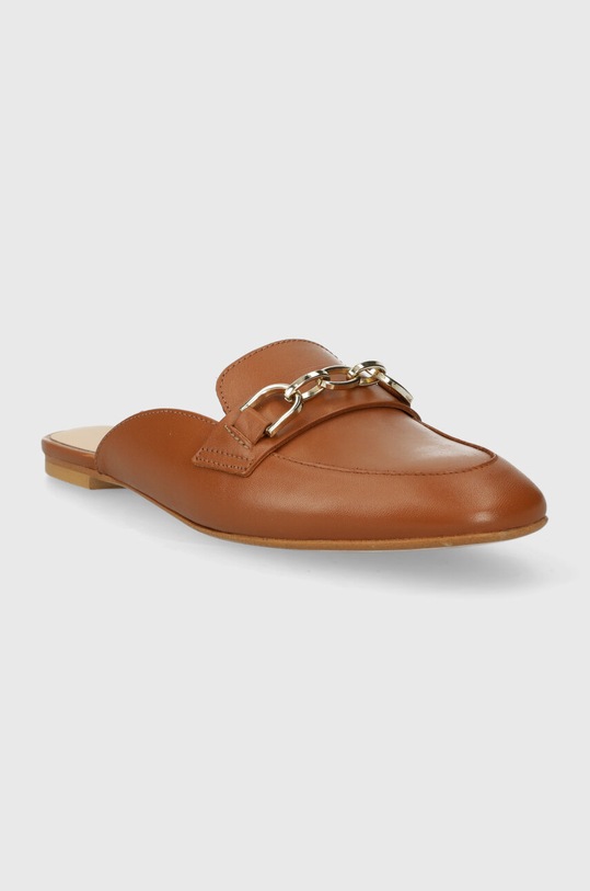Geox slapi de piele D LLIZIA A D36TUA.00085.C6001 maro SS24