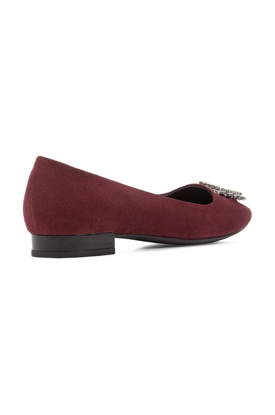 Boty Semišové baleríny Geox D CHARYSSA A D369BA.00021.C7016 burgundské