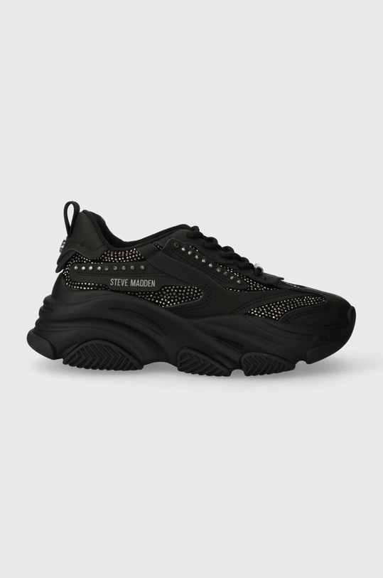 Αθλητικά Steve Madden Possesionr απομίμηση σουέτ μαύρο SM11002270.001