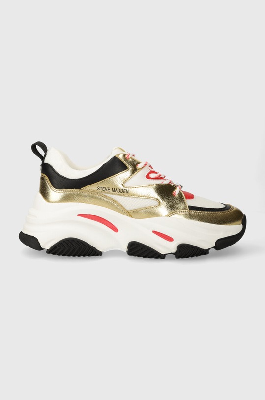 Steve Madden sneakersy Progressive imitacja skóry licowej złoty SM19000096.GLR