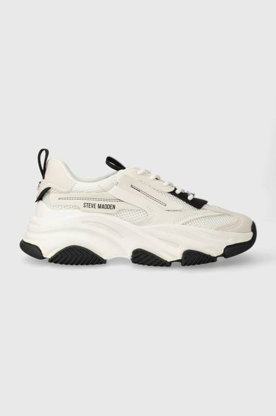 Steve Madden sneakers Possession-E finta pelle fiore bianco SM19000033.168