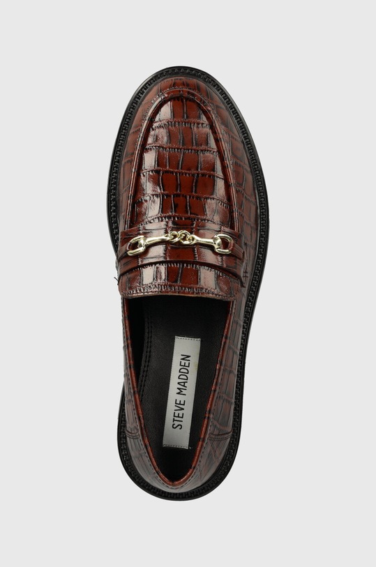 Kožené mokasíny Steve Madden Huddles hnědá SM11002911.206